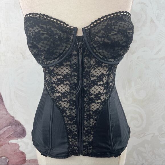 Lady Marlene Other - Lady Marlene Bustier Corset Vintage Lace 36B